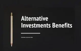 alternative investments benefits for investor