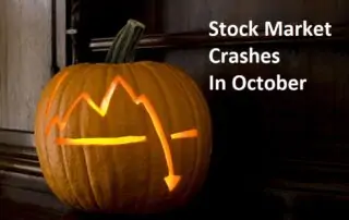 stock market crashes in october